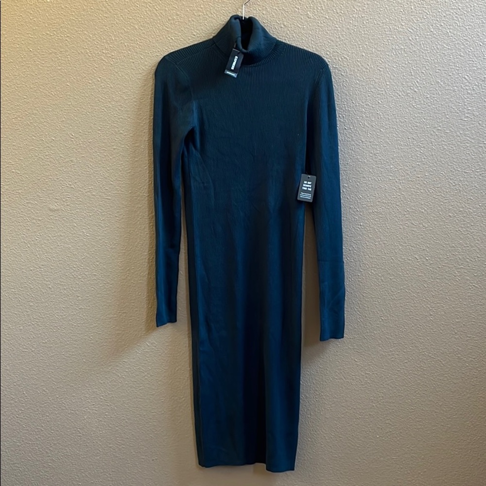 Express turtleneck sweater dress
